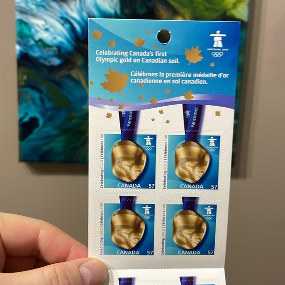 NEW 2010 OLYMPIC WINTER VANCOUVER Canada Wins Gold Issue Complete - Picture 4 of 5